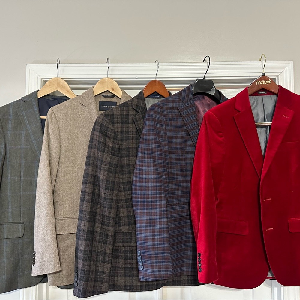 5 BLAZERS FOR SALE
